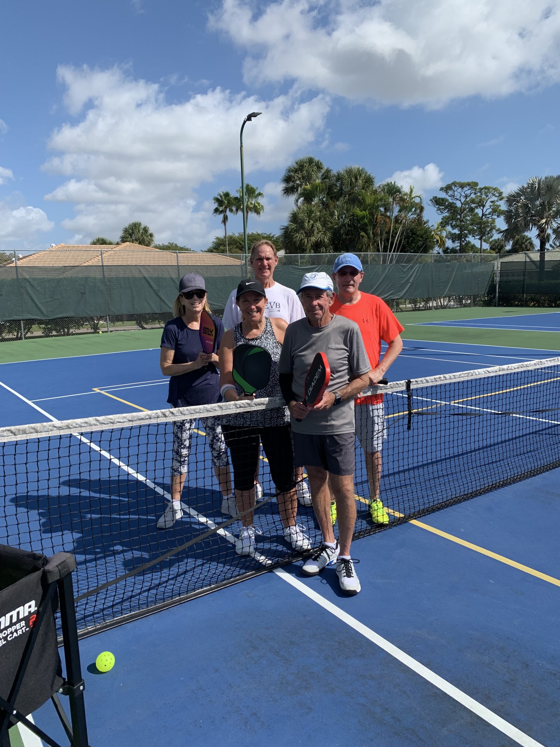 bob-with-linda-mike-craig-and-ellen-after-an-intermedia-pickleball-clinic
