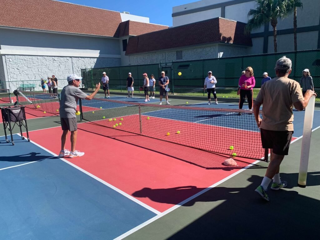 Beginners Clinic at Huntington Lakes in Delray Beach, Florida
