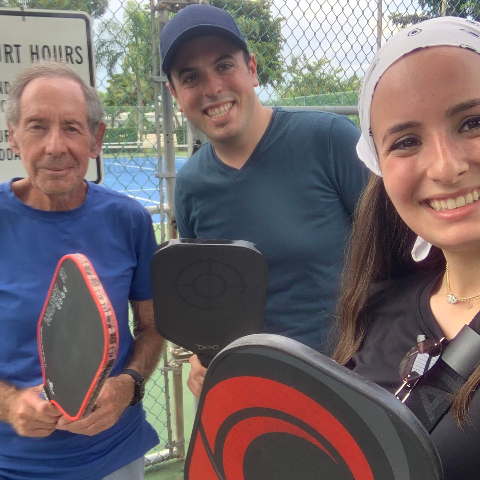 Private lesson with Aaron and Chaya in Delray Beach at Huntington Lakes