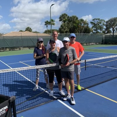 bob-with-linda-mike-craig-and-ellen-after-an-intermedia-pickleball-clinic