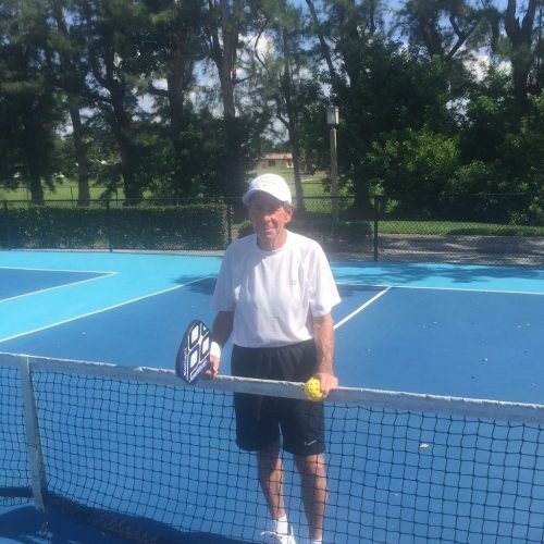 Bob Savar, certified pickleball instructor in Palm Beach County